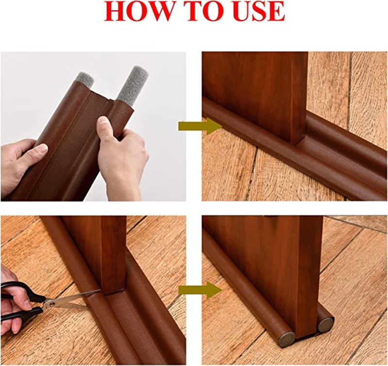96*10*3cm Door Draft Stopper Door Bottom Sealing Strip ODM OEM
