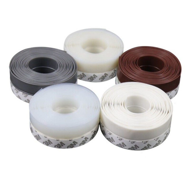 25mm tự dính cửa quét kéo nút silicone cao su cửa niêm phong chống va chạm