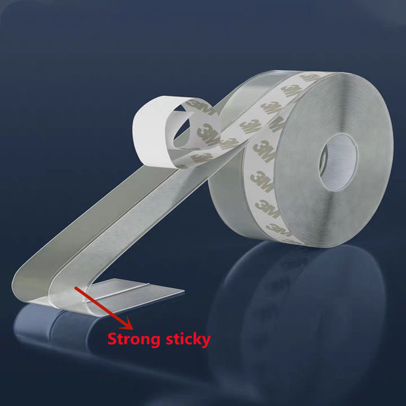 25mm tự dính cửa quét kéo nút silicone cao su cửa niêm phong chống va chạm