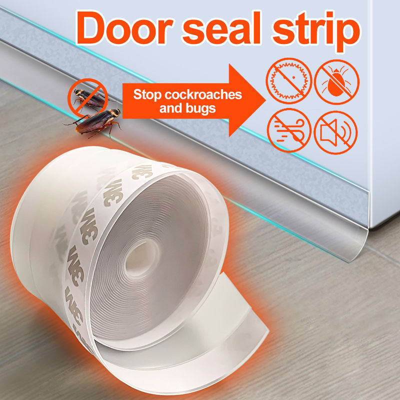 25mm tự dính cửa quét kéo nút silicone cao su cửa niêm phong chống va chạm