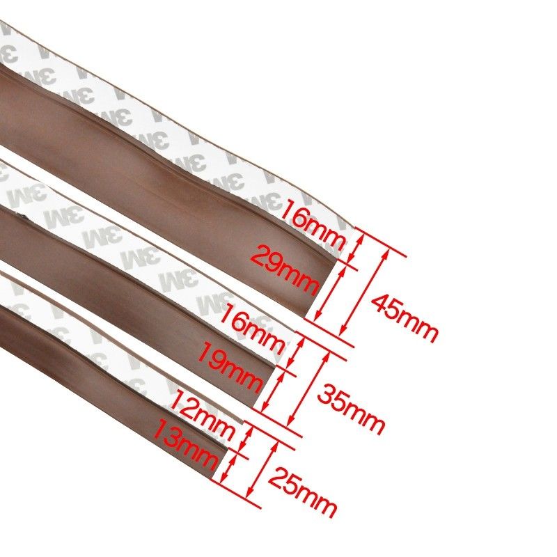 Silicone Rubber Door And Window Sealing Strip Rubber Weather Stripping For Doors 10M 50M 100M