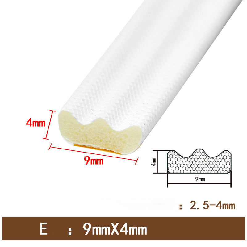100% PP Sliding Door PU Foam Sealing Strip 3m/Roll For Apartment