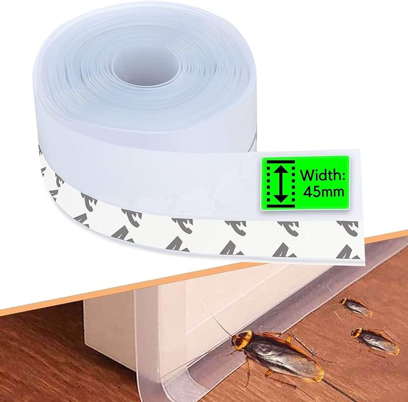 Self Adhesive Weather Stripping Door Bottom Seal Strip 5M/Roll 10M/Roll 50M/Roll