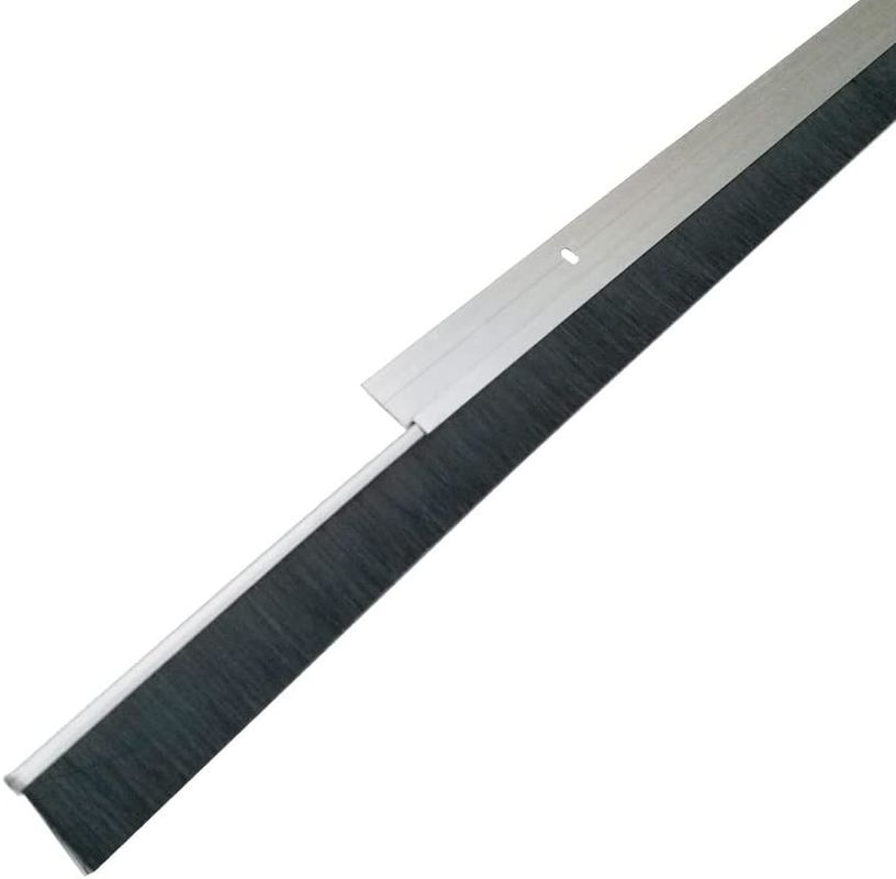 F Type Aluminum Alloy Nylon Brush Door Bottom Brush Strips Insect Control