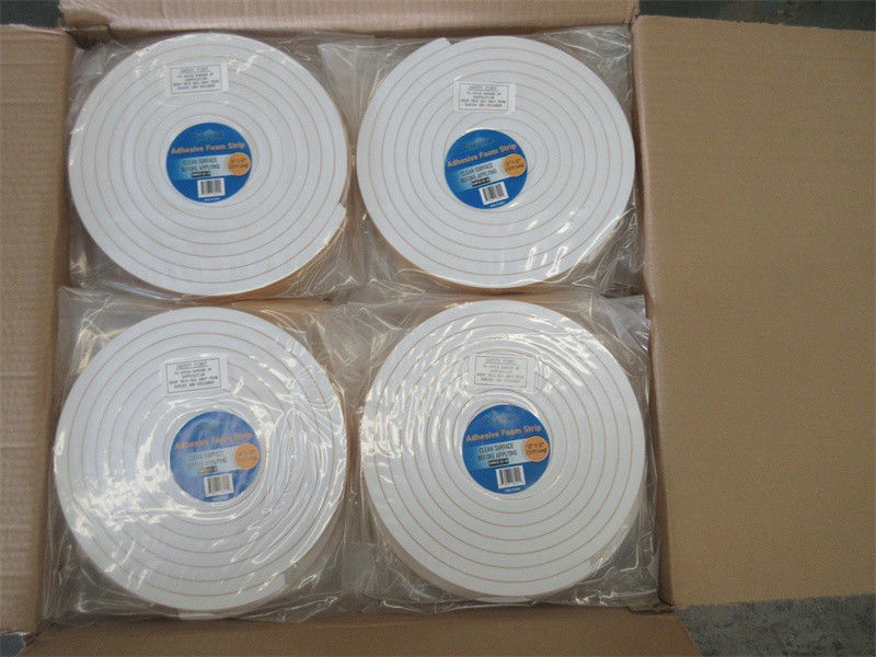 1/2In X 1/4In X 33Ft Soundproofing Door Seal Foam Weather Stripping ODM OEM