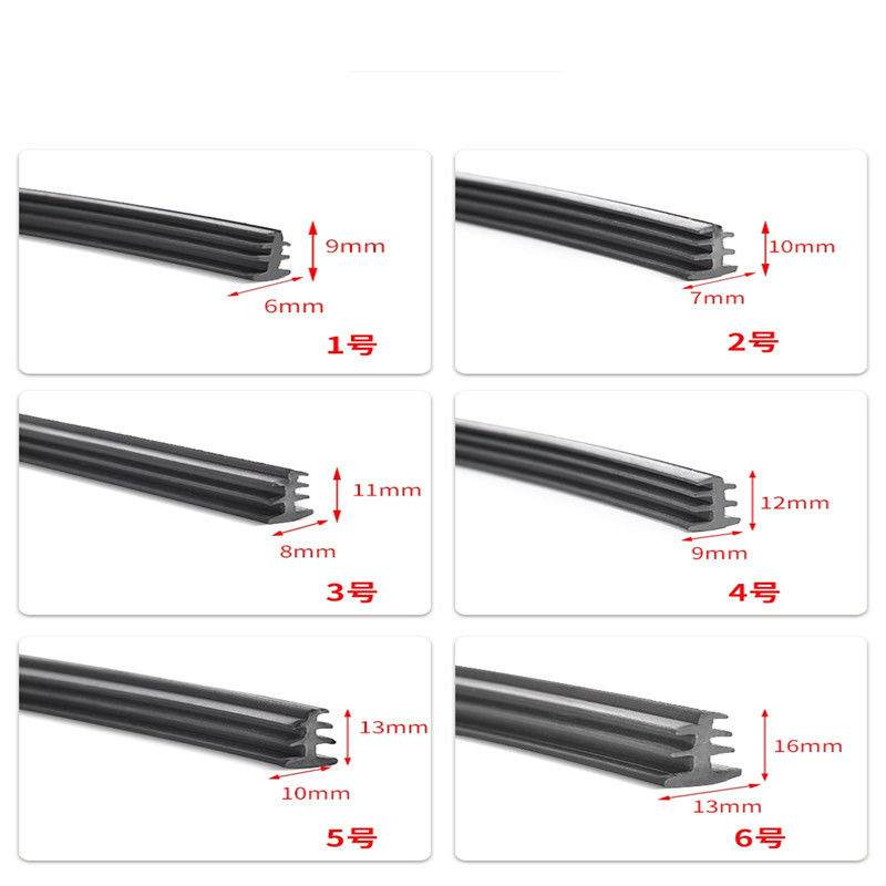 TPE TPR T Shape Rubber Seal UPVC Door And Window Seal OEM ODM