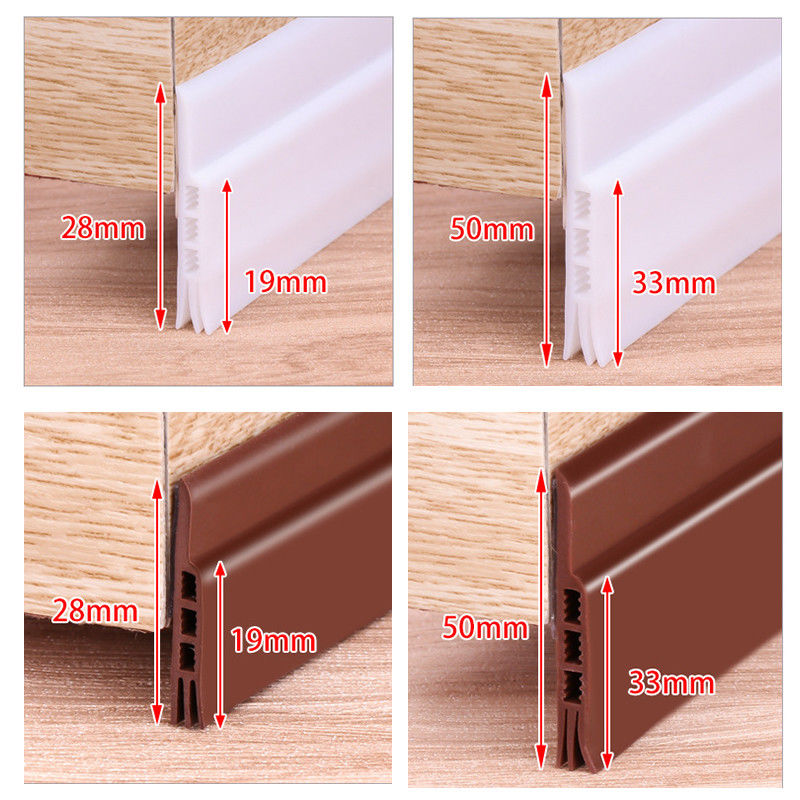 Wearable Door Window Sealing Strips Self Adhesive Weather Stripping for Door Bottom