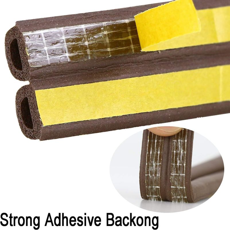 Self Adhesive EPDM Weather Stripping Door Seal Strip For Doors Frame And Windows Gaps