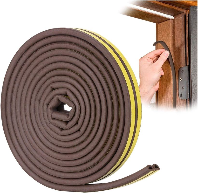 Self Adhesive EPDM Weather Stripping Door Seal Strip For Doors Frame And Windows Gaps