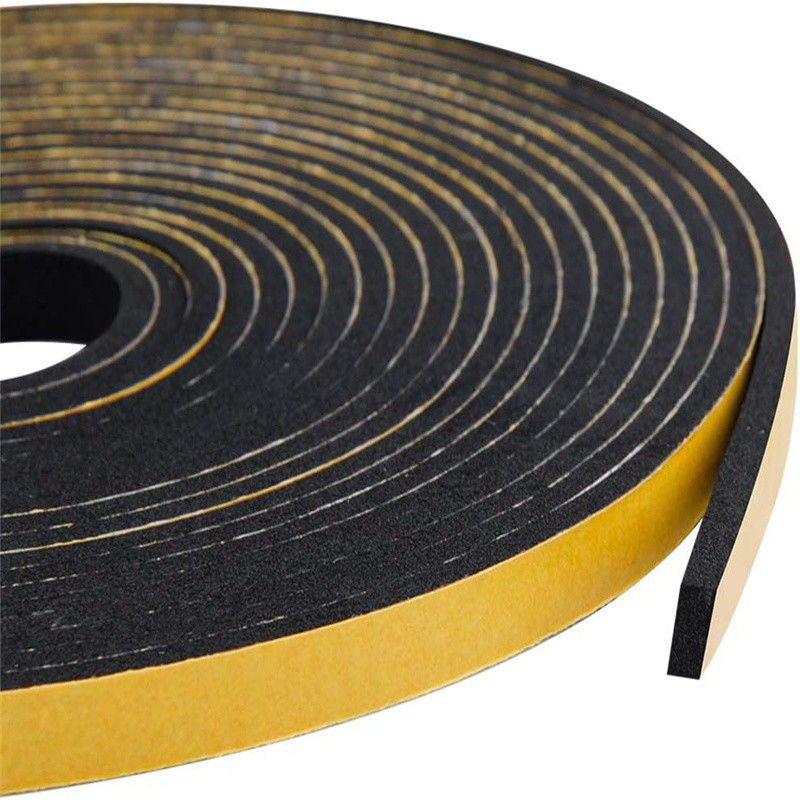 Adhesive Weather Stripping Door Seal Soundproof Doors And Windows Insulation Foam Tape