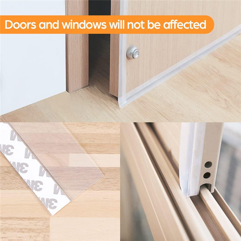 Silicone Seal Strip Door Weather Stripping Sealing For Door Draft Adhesive Tape