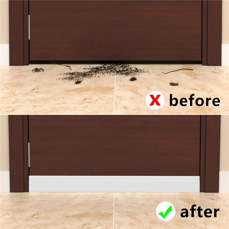 Door Draft Stopper Under Door Draft Blocker Insulator Door Sweep Weather Stripping
