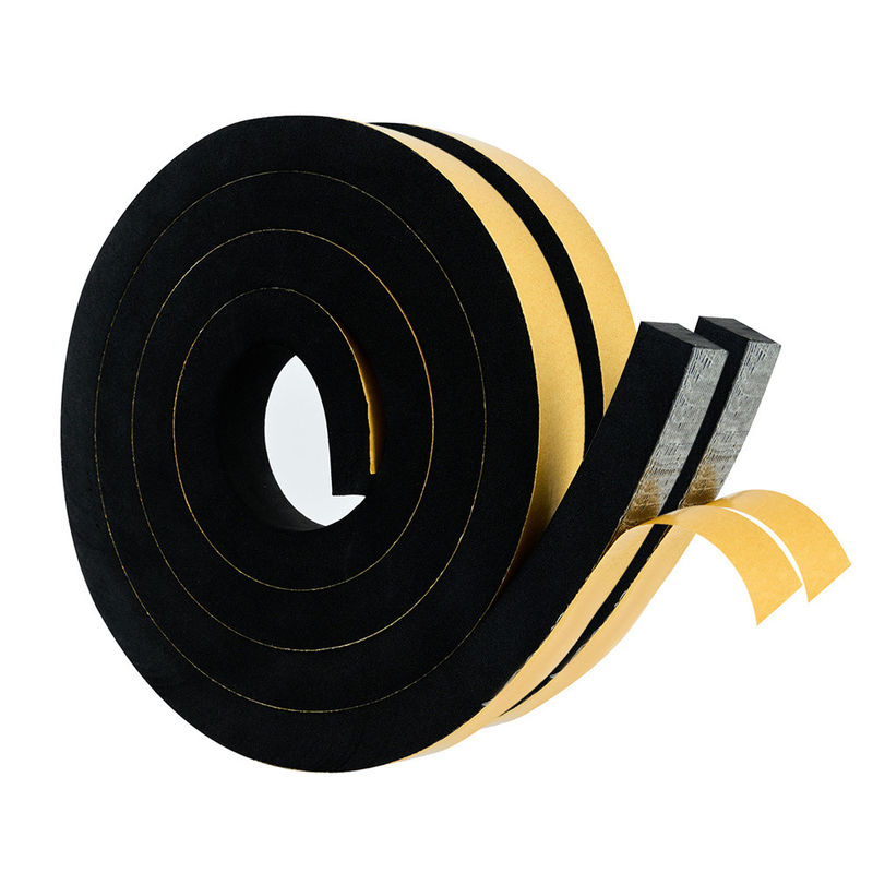 Doors And Windows Self Adhesive Weather Stripping Soundproofing Weatherstrip Seal Strip Foam Insulation