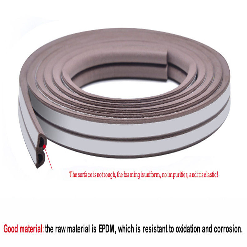 EPDM Door And Window Weatherstrip Gap Blocker Insulation Seal Strip With Self Adhesive Tape