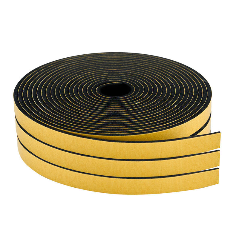 Weather Stripping Door Seal Strip Strong Adhesive Soundproof Weatherproof Foam Tape Insulation For Sliding Door