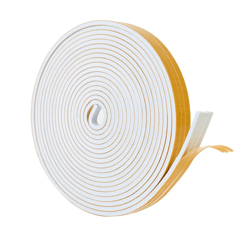 High Density Foam Weather Stripping For Insulating Door Frame Window Soundproof Self Adhesive