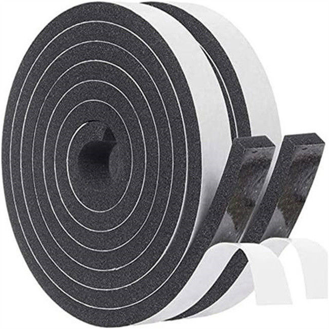 Foam Cotton Material Adhesive Insulation Foam Tape Eva Seal Strip Door Weather Stripping